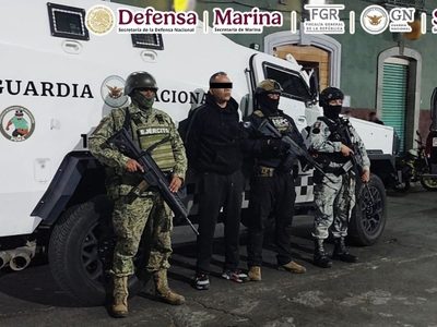 García Harfuch reporta la captura en la CDMX de presunto reclutador del CJNG