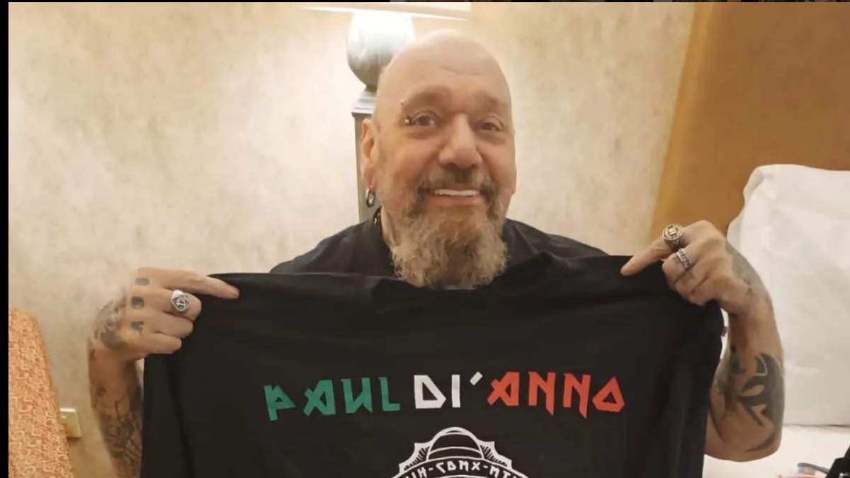 Paul Di’Anno en su visita a México en 2023