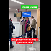 Acusan a Xóchitl Gálvez de saltarse la fila en el aeropuerto (Video)