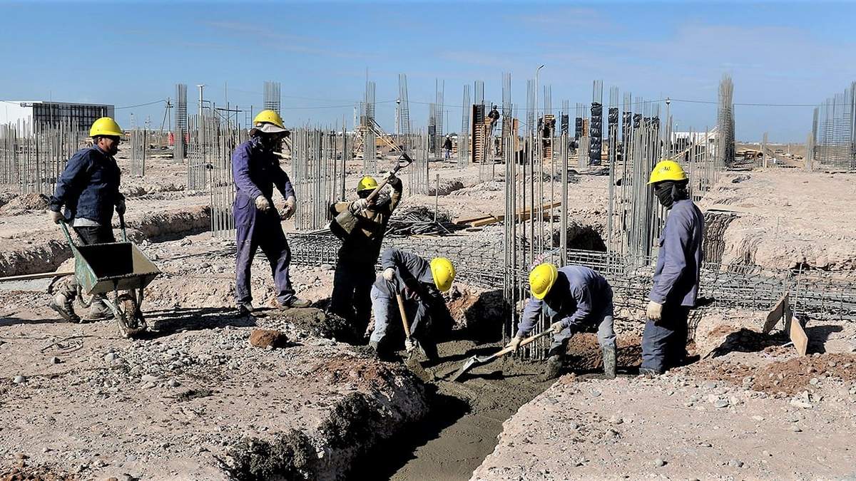 Obra del Hospital Norpatagónico. Fuente: (Gobierno de Neuquén)