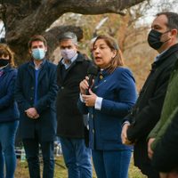 Arabela Carreras presentó la estrategia rionegrina para combatir la crisis hídrica