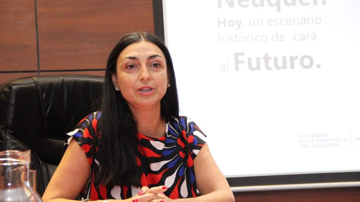 Ministra de Salud de Neuquén, Andrea Peve. Fuente: (Instagram)