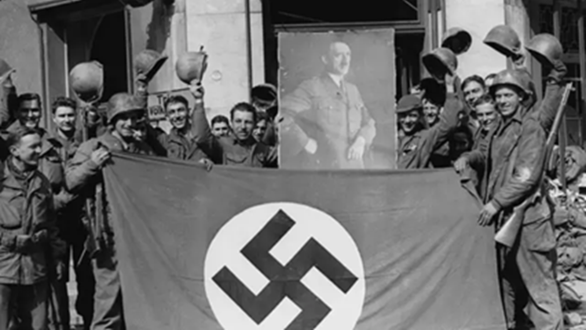 Refugiados nazis. Fuente: (X)