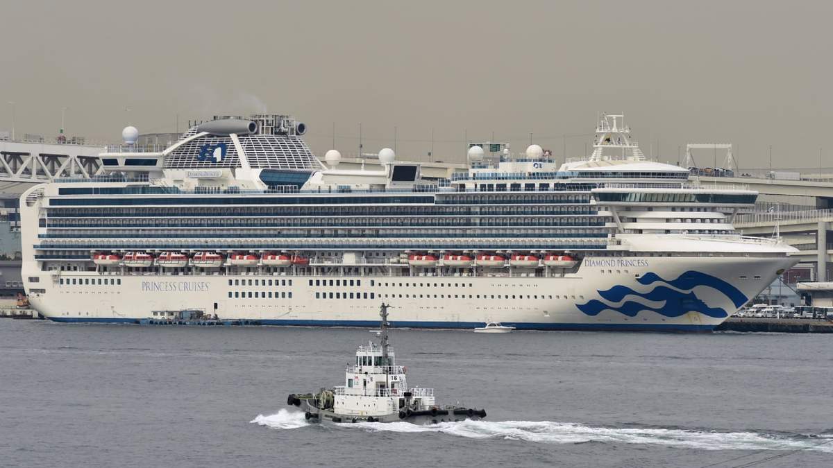 Diamond Princess. Fuente: (Twitter)