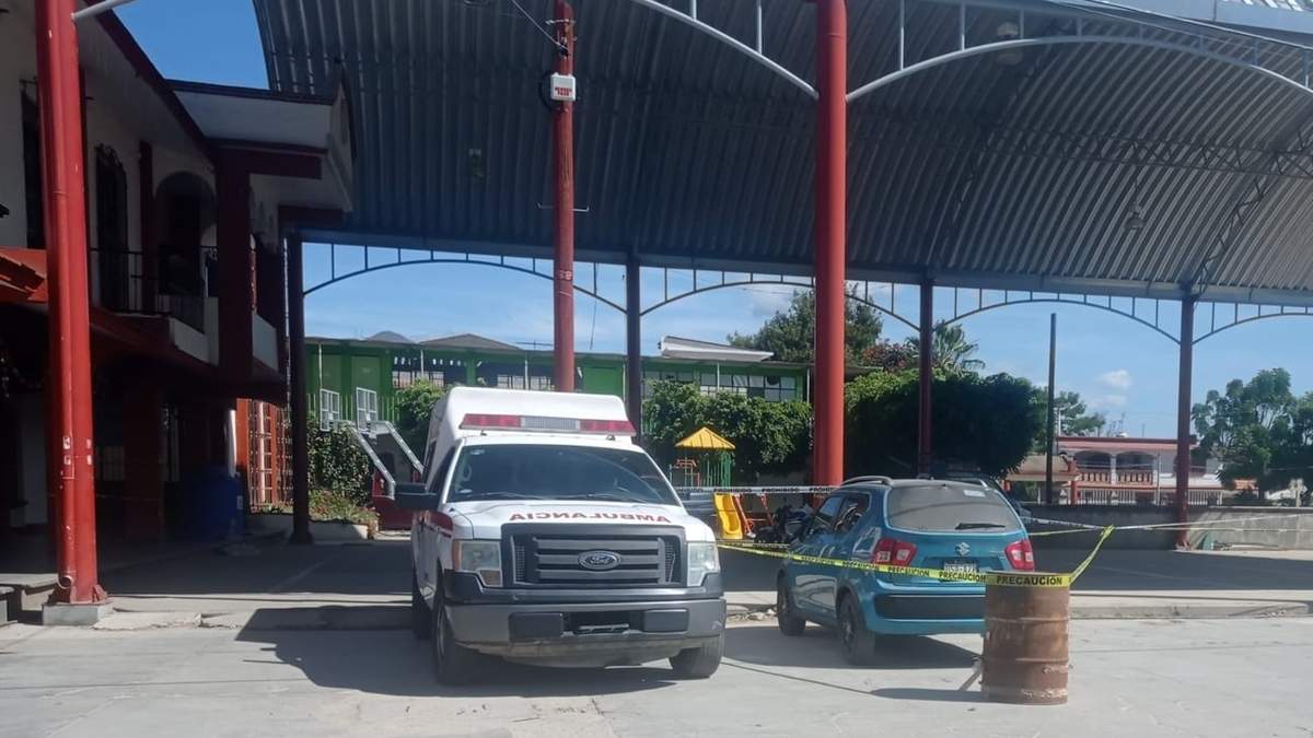 El vehículo en el que viajaba el menor de 3 años asesinado en Oaxaca