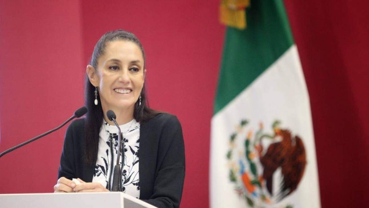 Claudia Sheinbaum en la conferencia