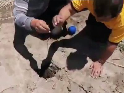 Geólogos encuentran caverna con agua a menos de cinco metros del gasoducto Morelos