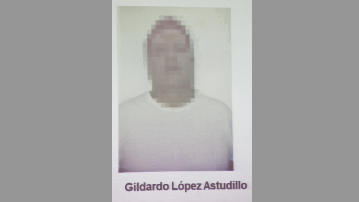 Gildardo López Astudillo, en imagen presentada en septiembre de 2015
