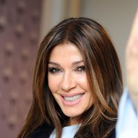 Un físico de acero: Catherine Fulop hizo alarde de sus encantos a través de este imperdible material