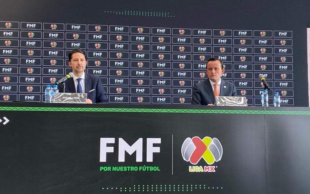 Conferencia de la FMF para dar a conocer los cambios en el futbol mexicano