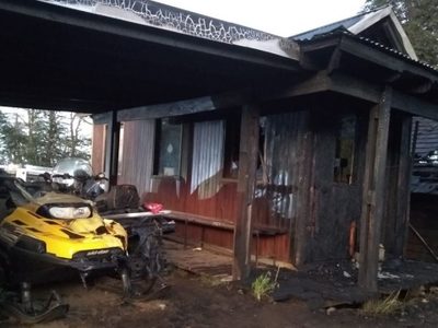 Un incendio destruyó el restaurante de Las Pendientes, en San Martín de los Andes