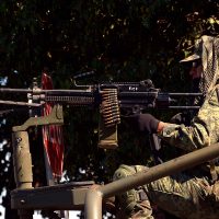 Imágenes del enfrentamiento en Culiacán