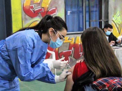Producto de la alta demanda, se acabaron las dosis contra el coronavirus en la ciudad
