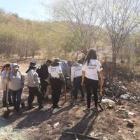 Sabuesos Guerreras encuentran restos humanos en Culiacancito... y las corren a balazos