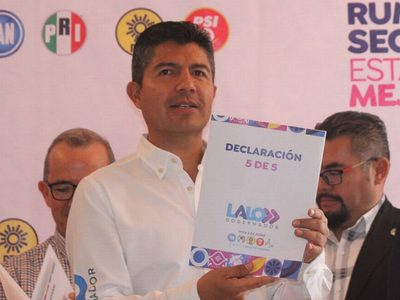 Candidato a gobernador Eduardo Rivera suspende actividades por ataque en fraccionamiento donde vive