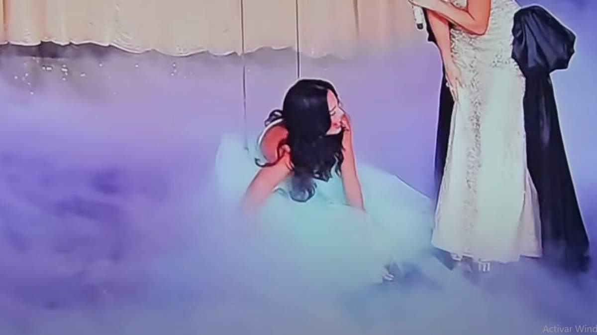 Una participante de Miss Universo tuvo un accidente en vivo