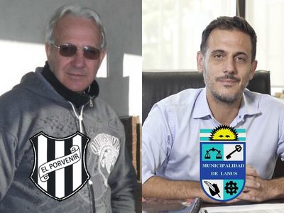 El presidente del Club El Porvenir denunció al intendente de Lanús, Julián Álvarez, y recibió amenazas