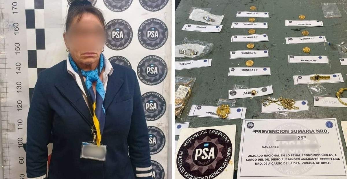 Detuvieron a una azafata de Aerolíneas por contrabandear Rolexs