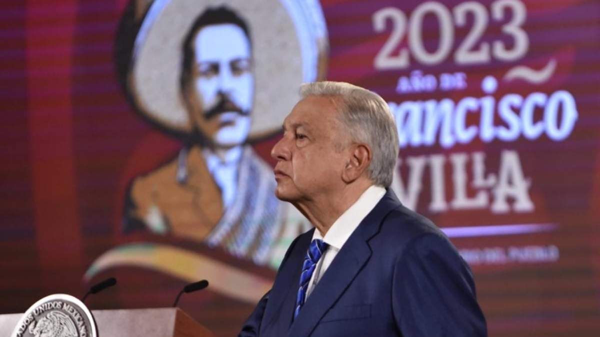 El presidente López Obrador