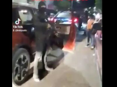 Grupo de élite del CJNG se pasea por las calles de Aldama, Irapuato (Video)