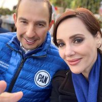 Marko Cortés llama "guerrera" a Lilly Téllez y agradece así que haya participado