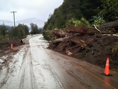 Deslave en Villa La Angostura: a qué se deben las complicaciones en la ruta 40