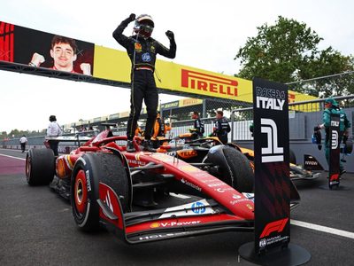 Celebra Ferrari en Monza: Charles Leclerc se quedó con la victoria en el Gran Premio de Italia
