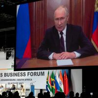 Putin critica sanciones contra Rusia durante discurso en la cumbre de los BRICS