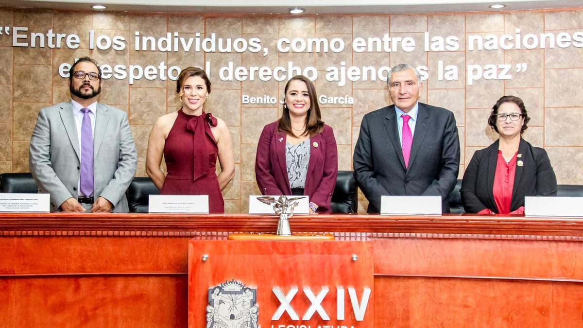 Adán Augusto en BC. Gira política