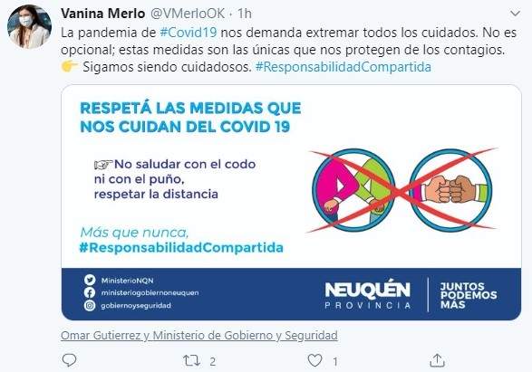 Tuit de Vanina Merlo