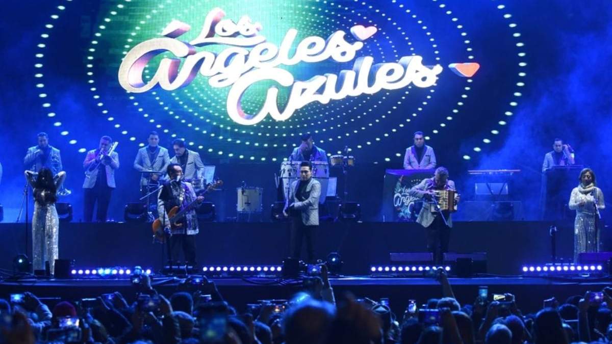 Los Ángeles Azules tocarán en el Zócalo de la Ciudad de México
