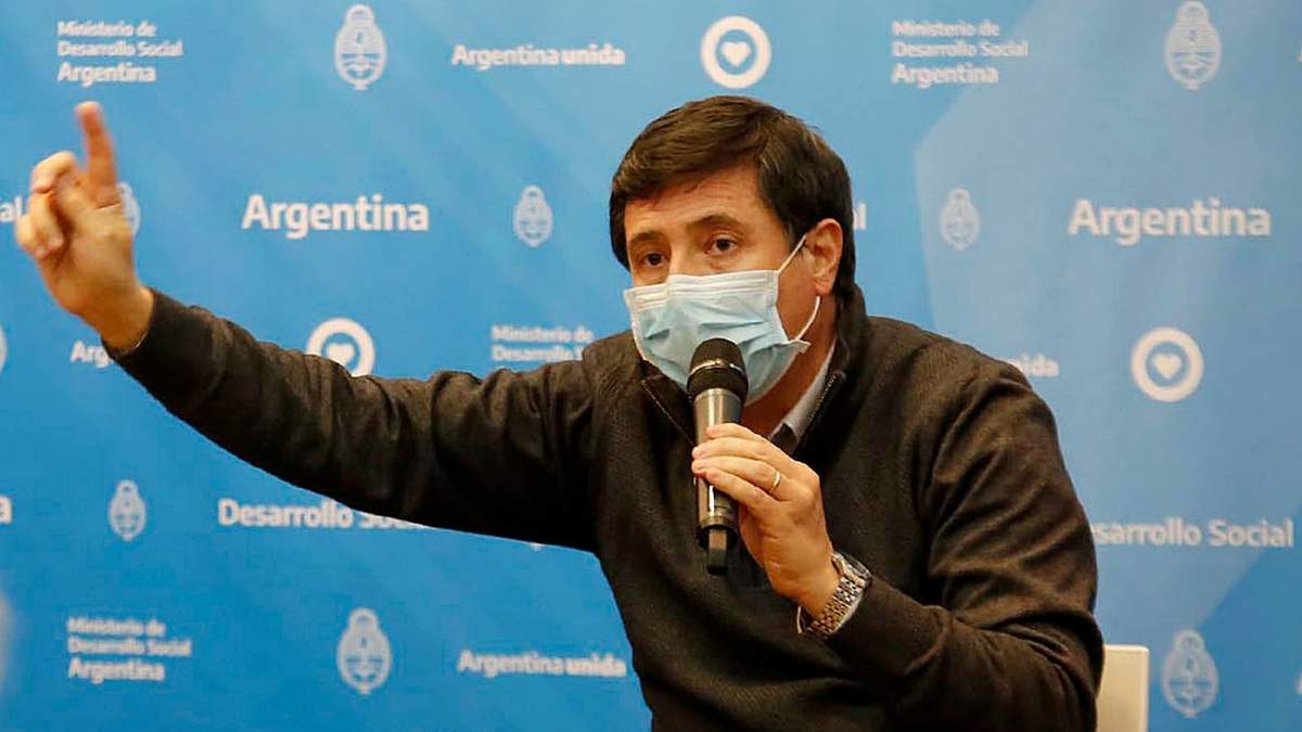 El ministro de Desarrollo Social, Daniel Arroyo. Fuente: (Twitter)