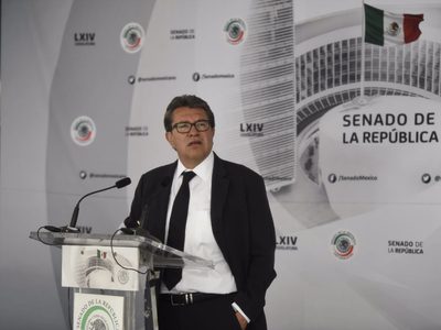Monreal critica encuesta presidencial de Delgado; método "muy desgastado"