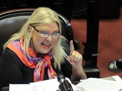 Lilita Carrió pidió por "la unidad" de los argentinos por la deuda externa