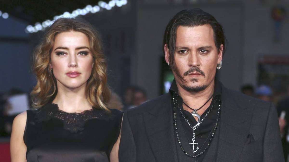 Johnny Depp y Amber Heard. Fuente: (Instagram)