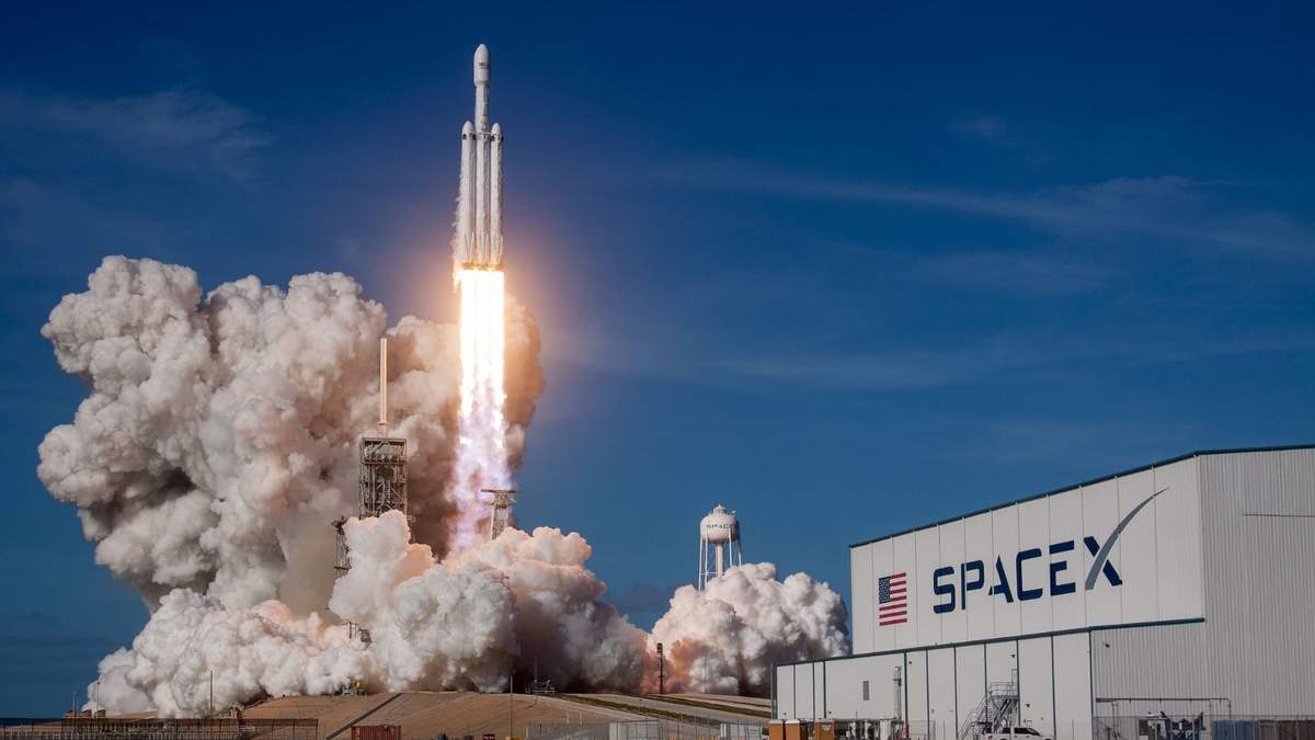 Operación de Spacex. Fuente: (Instagram).