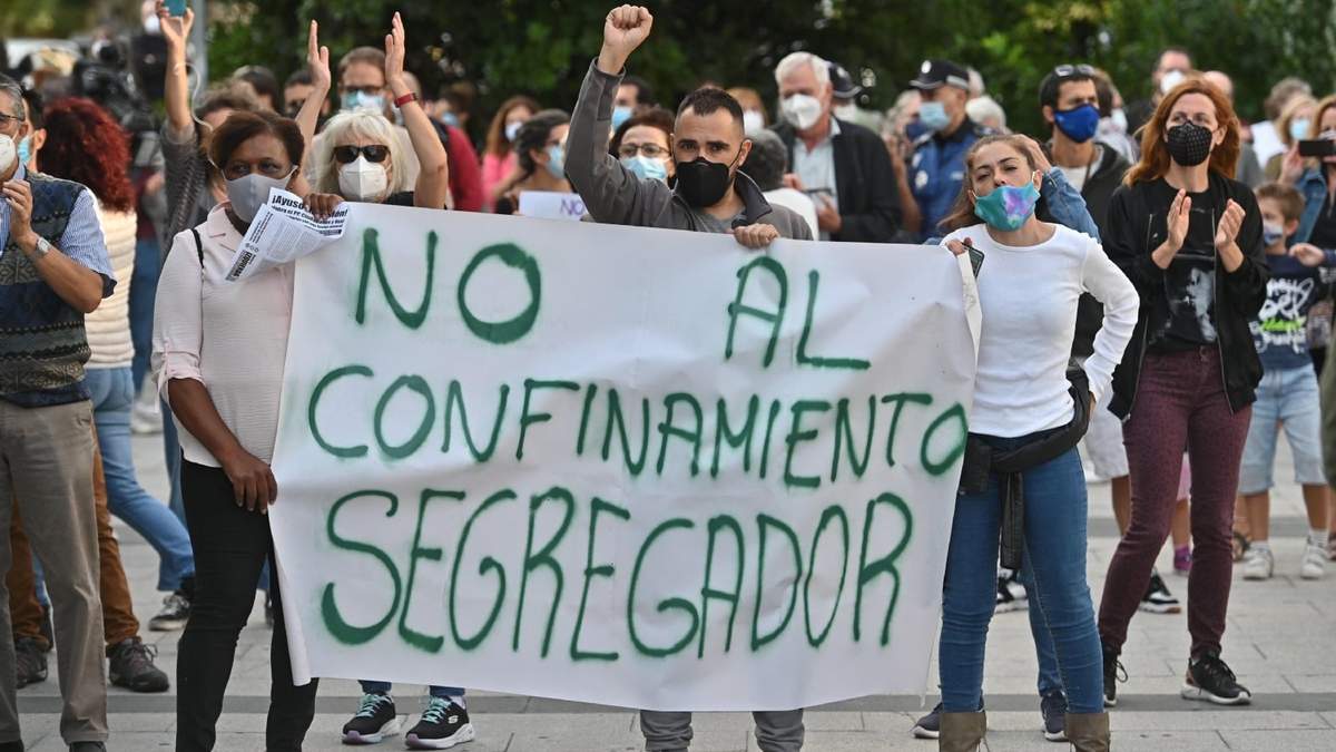 Durante el fin de semana hubo protestas por las medidas implementadas por el Gobierno regional. Fuente: (Twitter)