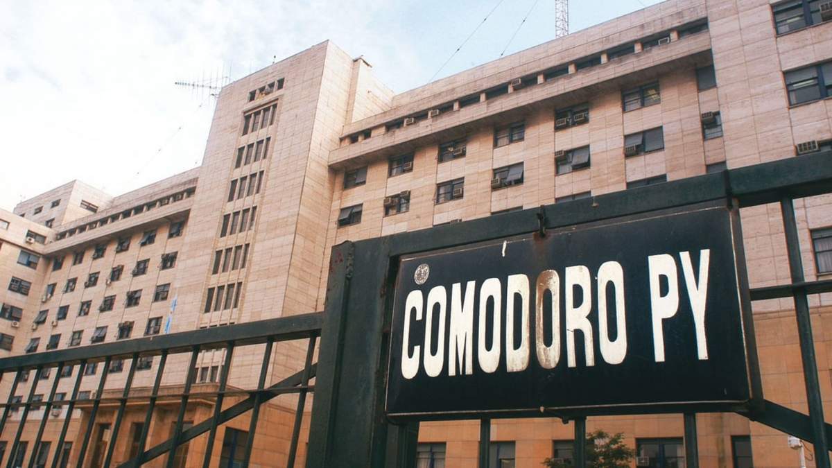 Los tribunales de Comodoro Py. Fuente: (Twitter)