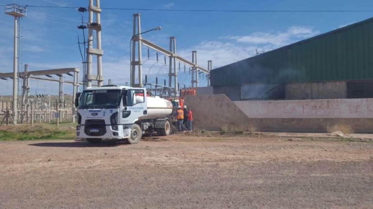 Incendio en Centenario. Fuente: (Municipalidad de Centenario).