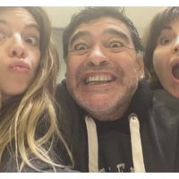 Las fotos de Dalma y Gianinna que Diego Maradona nunca esperaba ver: "Esto me emociona..."