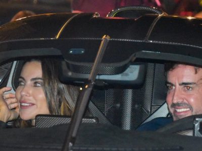 El plan perfecto: Fernando Alonso paseó junto a Melissa Jiménez en un coche millonario