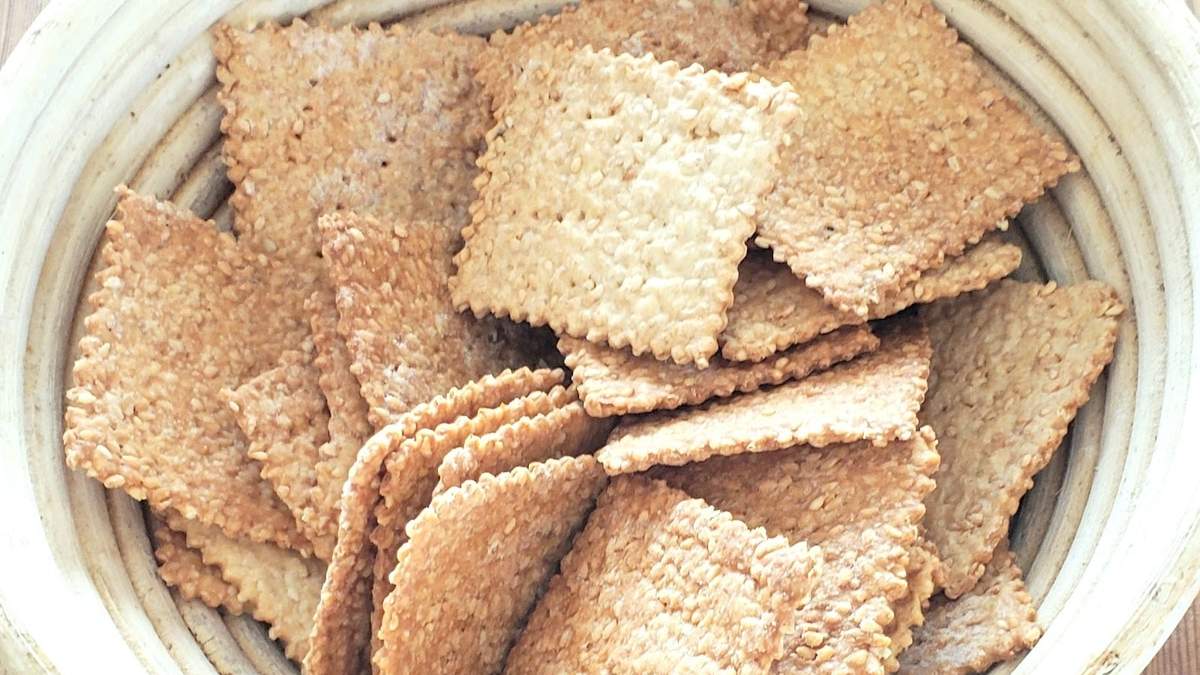 Galletitas de sésamo. Fuente: (Instagram)