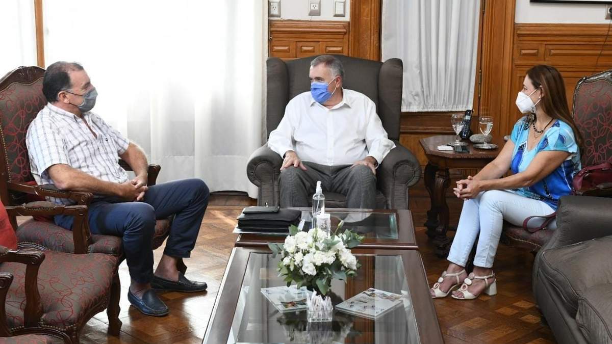El gobernador Osvaldo Jaldo encabezó la reunión. Fuente: (Twitter)