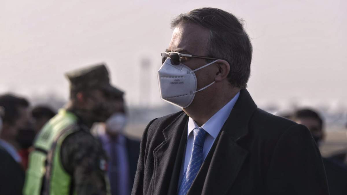 El canciller Marcelo Ebrard