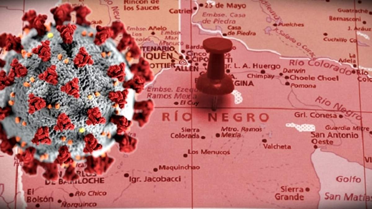 Coronavirus en Río Negro. Fuente: (Collage MN)