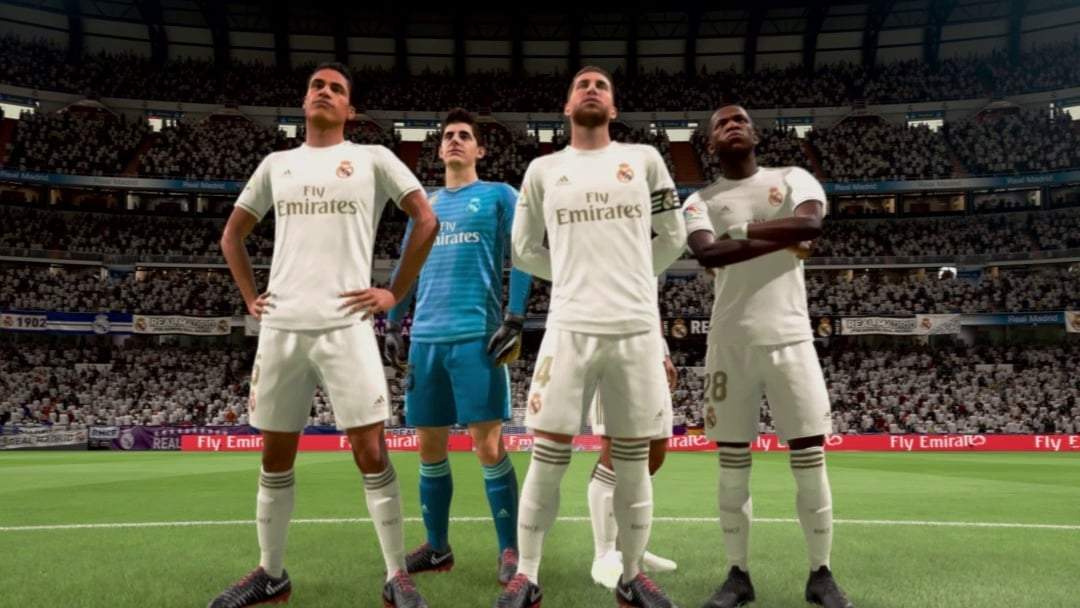Real Madrid en Fifa 20. Fuente: (Twitter)
