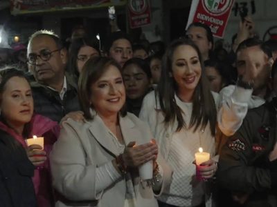 Xóchitl Gálvez arrancó su campaña presidencial con una “caminata por la paz” en Fresnillo, Zacatecas