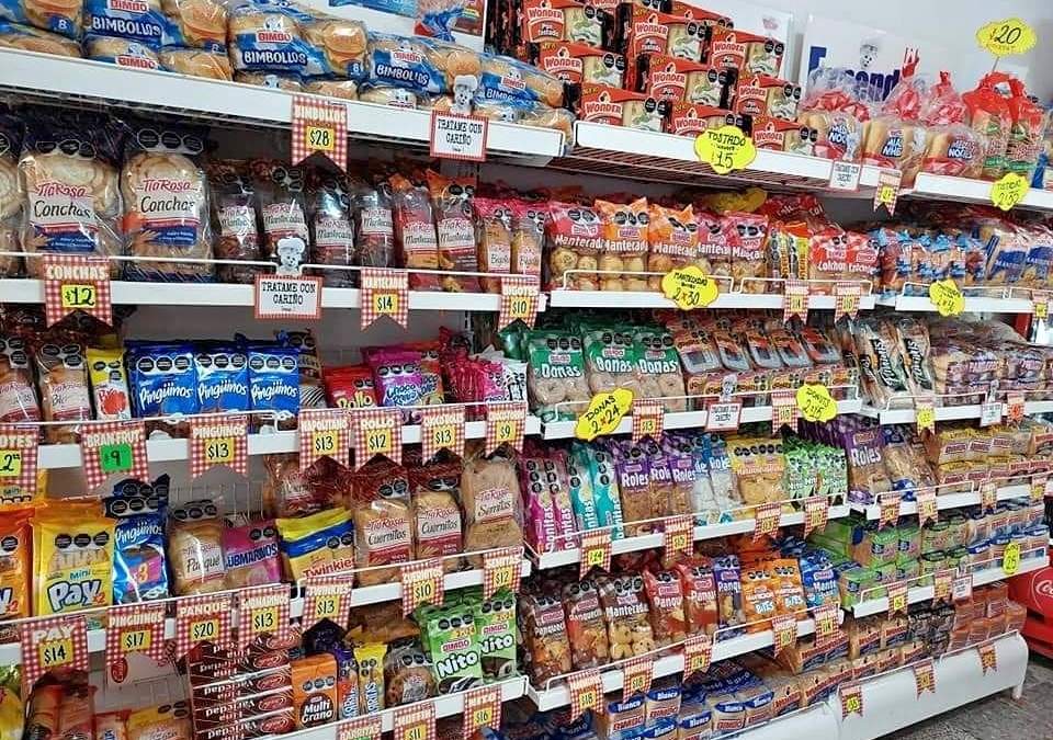Productos procesados y derivados de harinas y azúcares refinadas
