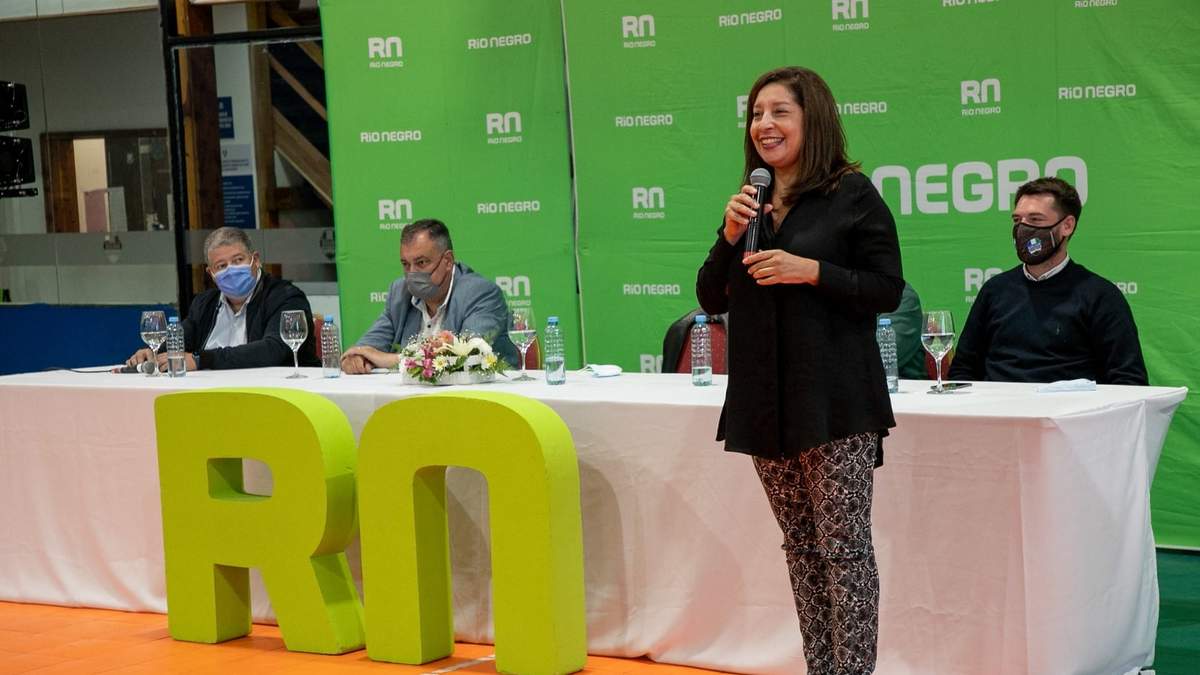 Arabela Carreras, gobernadora de Río Negro. Fuente: (Twitter)