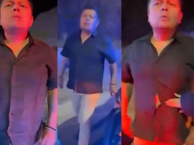 Morenista detenido en alcoholímetro de Pachuca insulta a policía y dice “te la voy a cobrar”